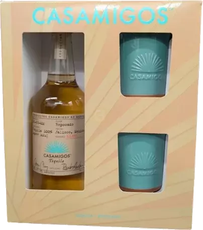CASAMIGOS REPOSADO TEQUILA GIFTSET 750ML [CASE]