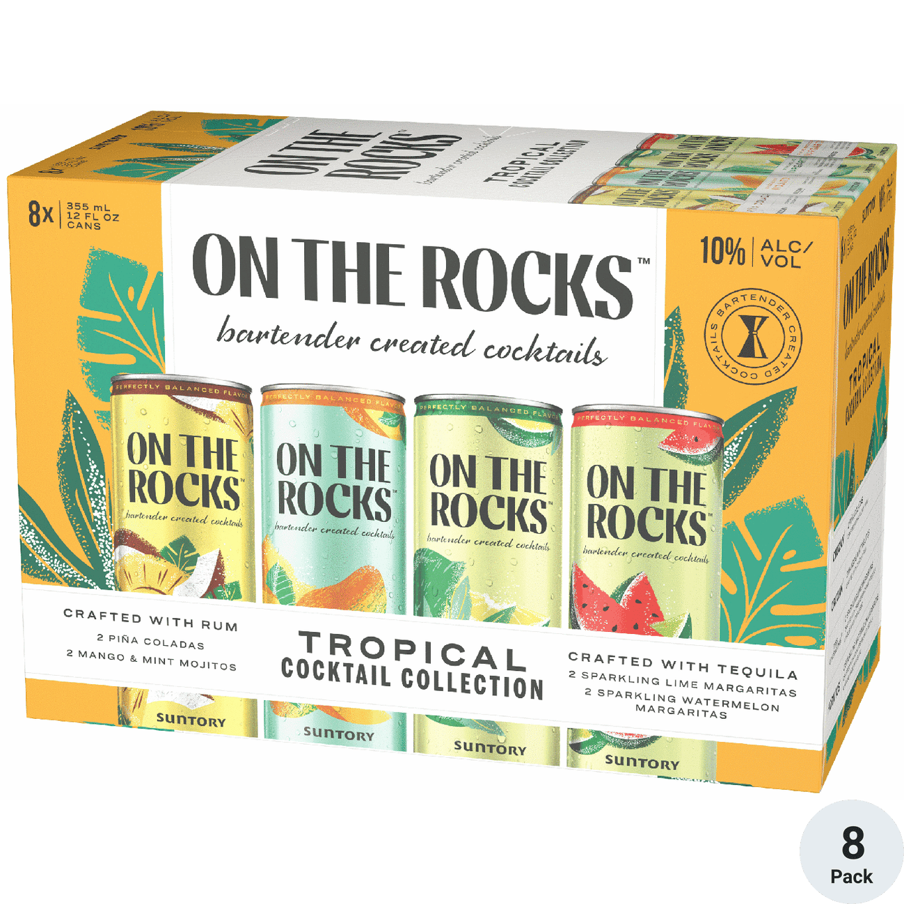 OTR TROPICAL COCKTAILS VARIETY 8 PK
