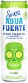 Sauza - Agua Fuerte Lime Spiked Sparkling Water (4 pack 355ml cans)
