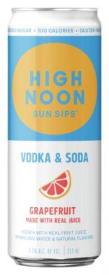 High Noon Sun Sips - Grapefruit Vodka & Soda (4 pack 375ml) (4 pack 375ml)