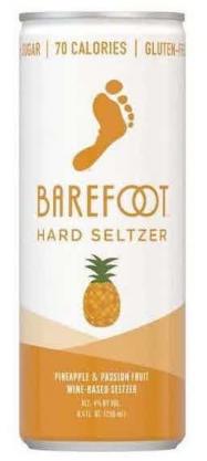 Barefoot - Pineapple and Passion Fruit Hard Seltzer (4 pack 250ml cans) (4 pack 250ml cans)