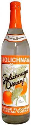 Stolichnaya - Ohranj Vodka Orange (750ml) (750ml)