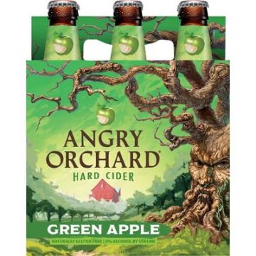 Angry Orchard Green Apple 6 Pack (6 pack cans) (6 pack cans)