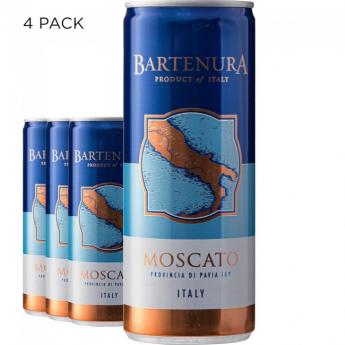 Bartenura - Peach Moscato Cans (4 pack 250ml cans) (4 pack 250ml cans)