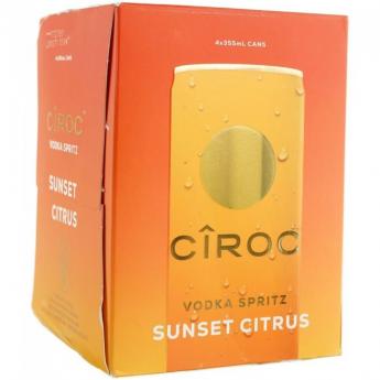 Ciroc - Spritz Sunset Citrus (4 pack 355ml cans) (4 pack 355ml cans)