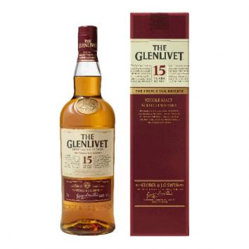 Glenlivet - Single Malt Scotch 15 yr Speyside French Oak (750ml) (750ml)