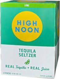 High Noon Tequila Lime 355ml (4 pack 355ml cans) (4 pack 355ml cans)