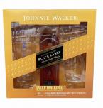 Johnnie Walker - Black Label Scotch Whisky 12 Year Gift Set (750)