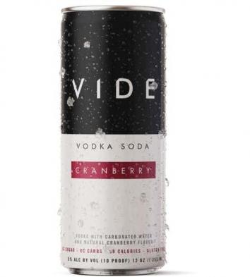 Vide Vodka Cranberry 355ml (4 pack 355ml cans) (4 pack 355ml cans)