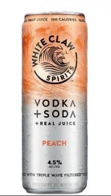 White Claw - Peach 4 Pack Cans (200ml cans) (200ml cans)